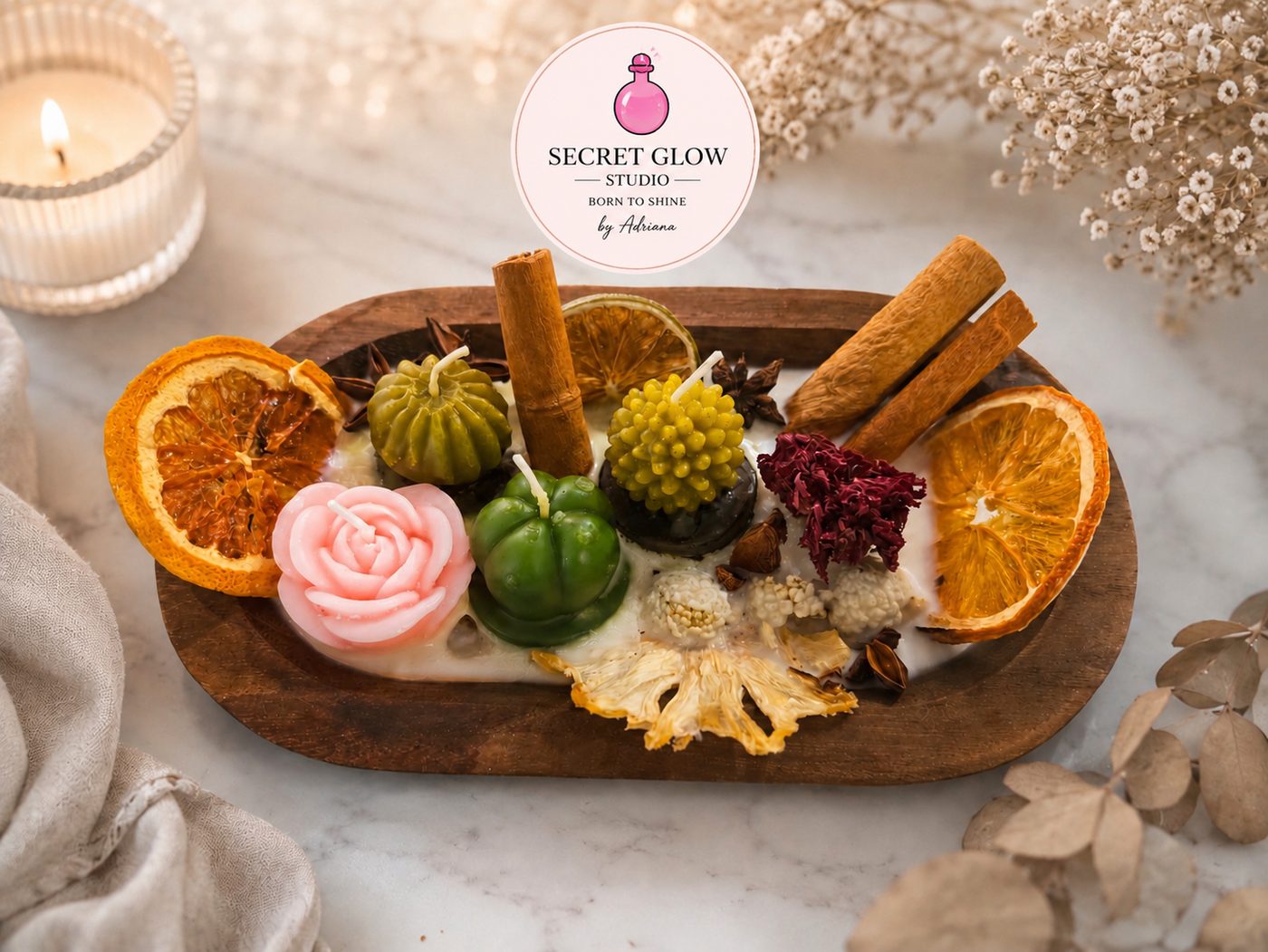 Botanical Bowl Candle