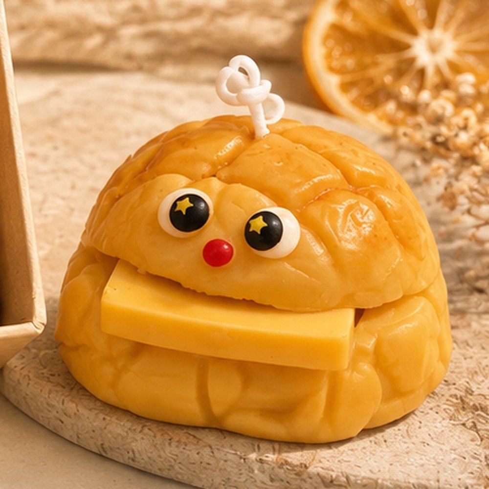 Cheese Bun Candle