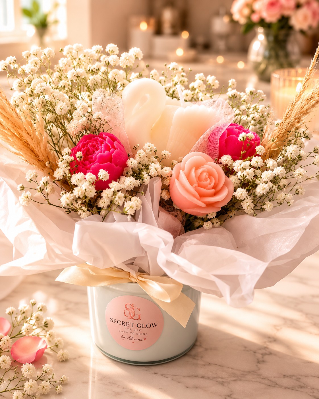 Swan Bouquet