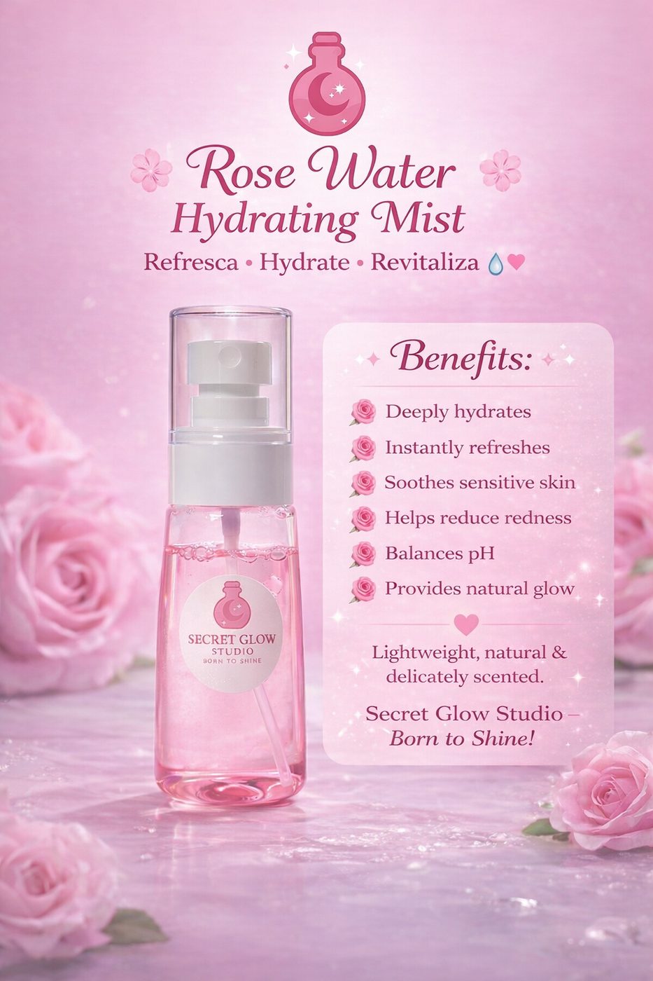 Rose Water Hydrating Mist