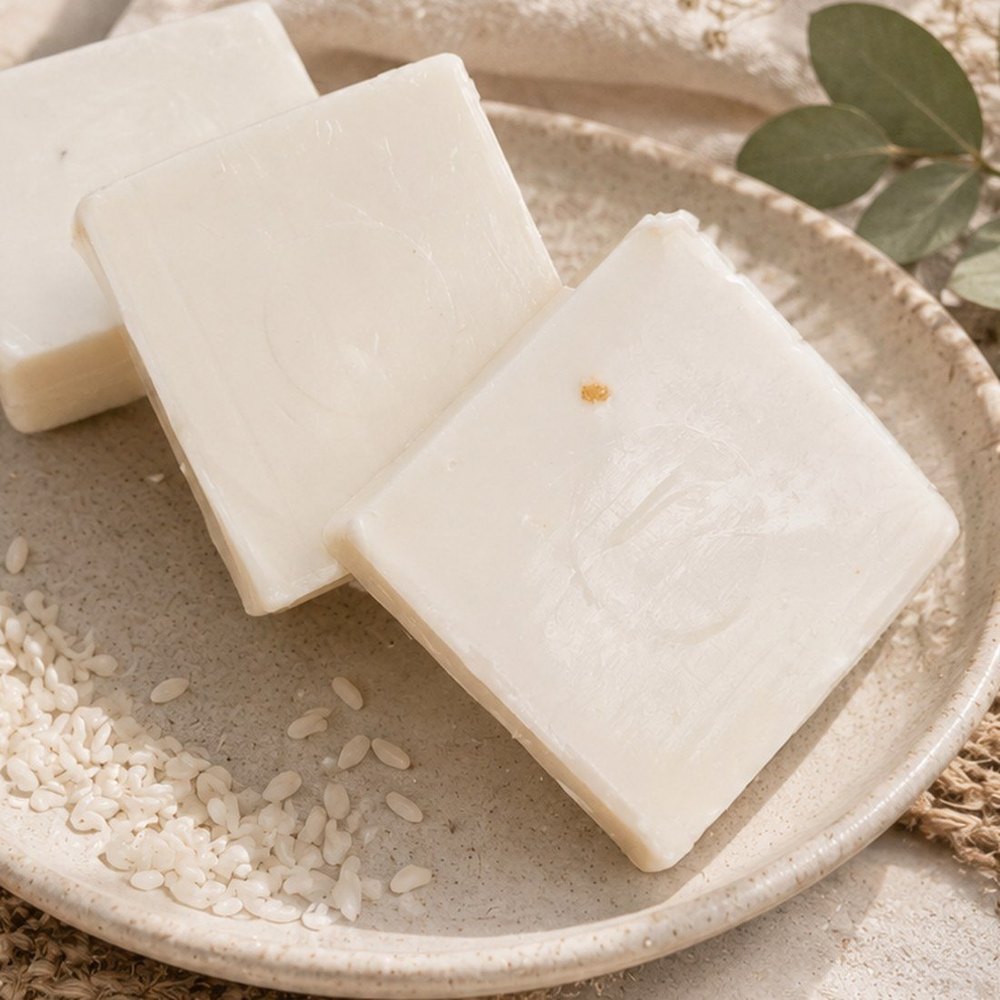 Rice Soap Set of 3
